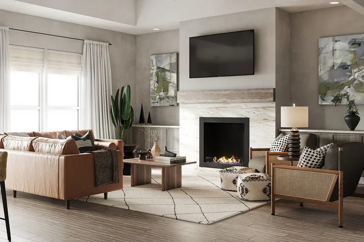 A Bold & Cozy Apartment Transformation