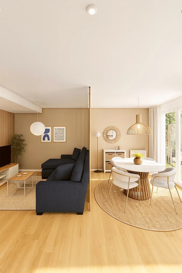 A Cozy, Minimalist Home Makeover with Soft Neutral Tones