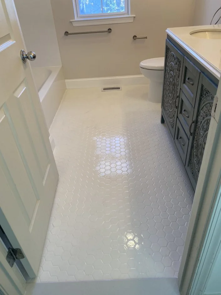 Classic Modern Bathroom Update