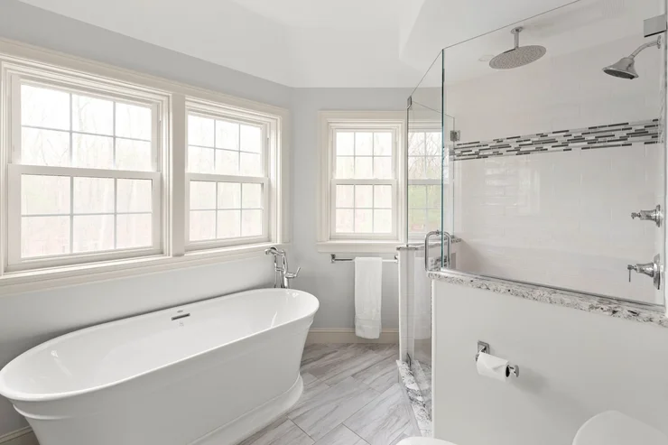 Clean Lines Bathroom Remodel