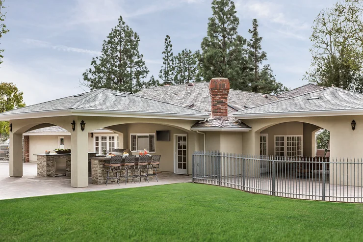 Covered Outdoor Living Pavilion Transformation