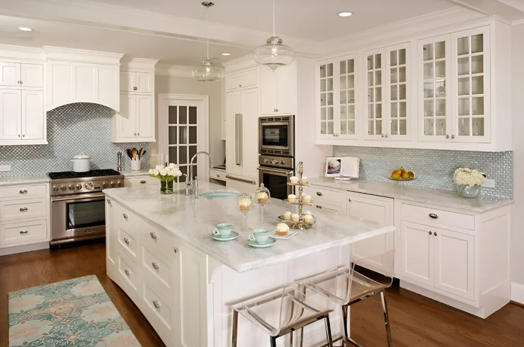 Elegant White Kitchen Renovation