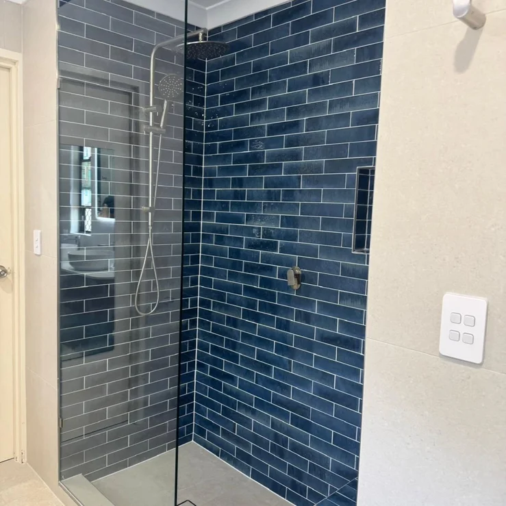 New Detached Garage with Finished Concrete Driveway