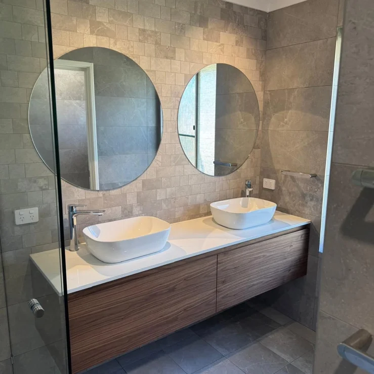 Modern Grey Bathroom Renovation