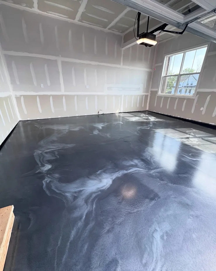 Metallic Epoxy Floor Installation