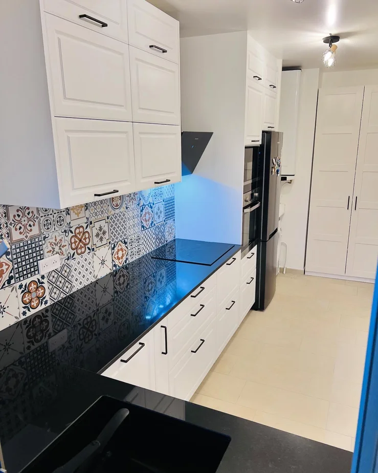 Modern Patterned Kitchen & Bathroom Renovation