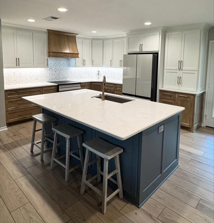 Custom Kitchen Renovation with Integrated Storage &amp; Functional Details