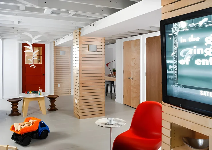 Loft-Like Basement Renovation