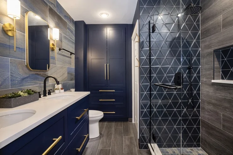 Modern Bathroom and Laundry Room Renovation