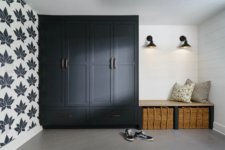 Modern Mudroom Renovation