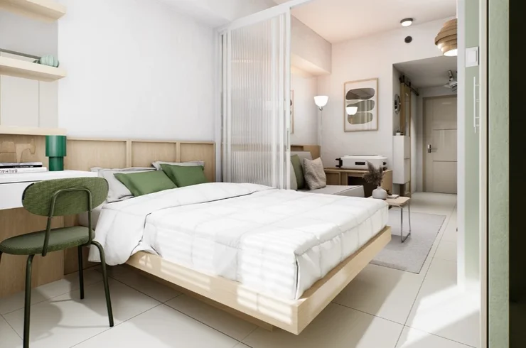 Soft Sage Micro-Condo Refresh