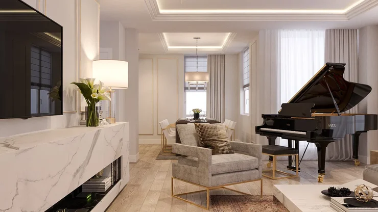 Timeless Luxury Apartment Interior Refresh